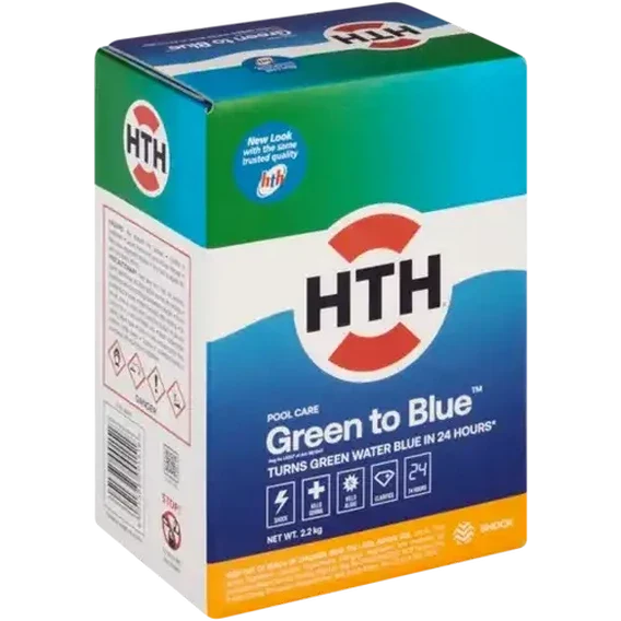 HTH Green to Blue Chlorine Granules 2.2kg