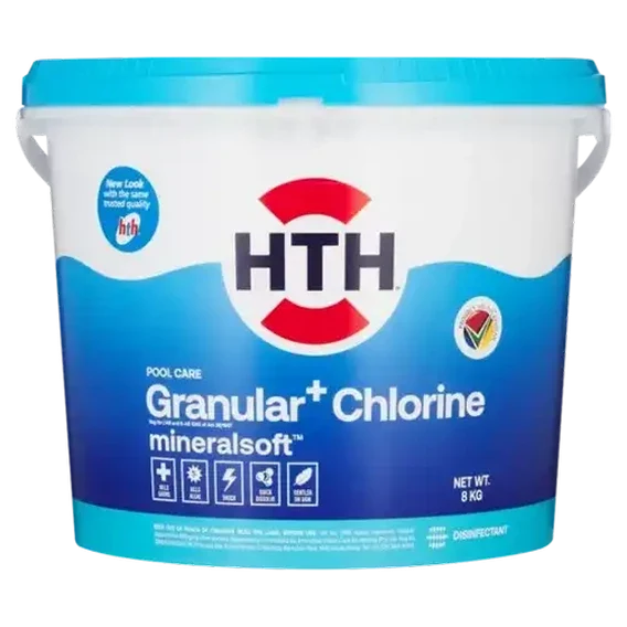 HTH Pool Chlorine Granular Mineralsoft (8kg)